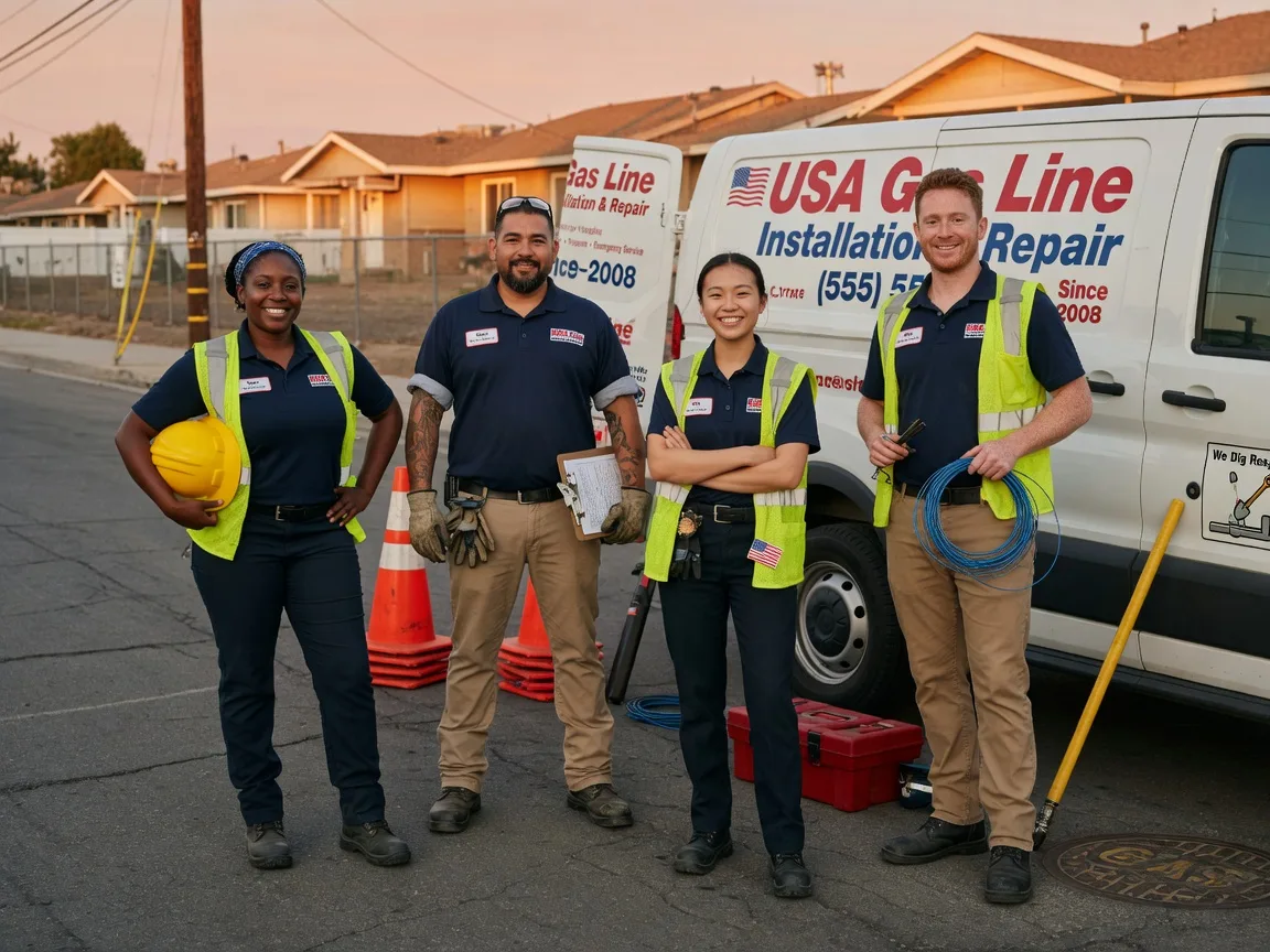Gas Line Installation company in Lismore, MN